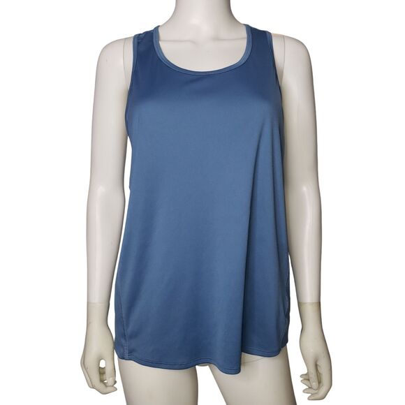 DANSKIN Blue Tank Top Womens Size Medium - Picture 8 of 8